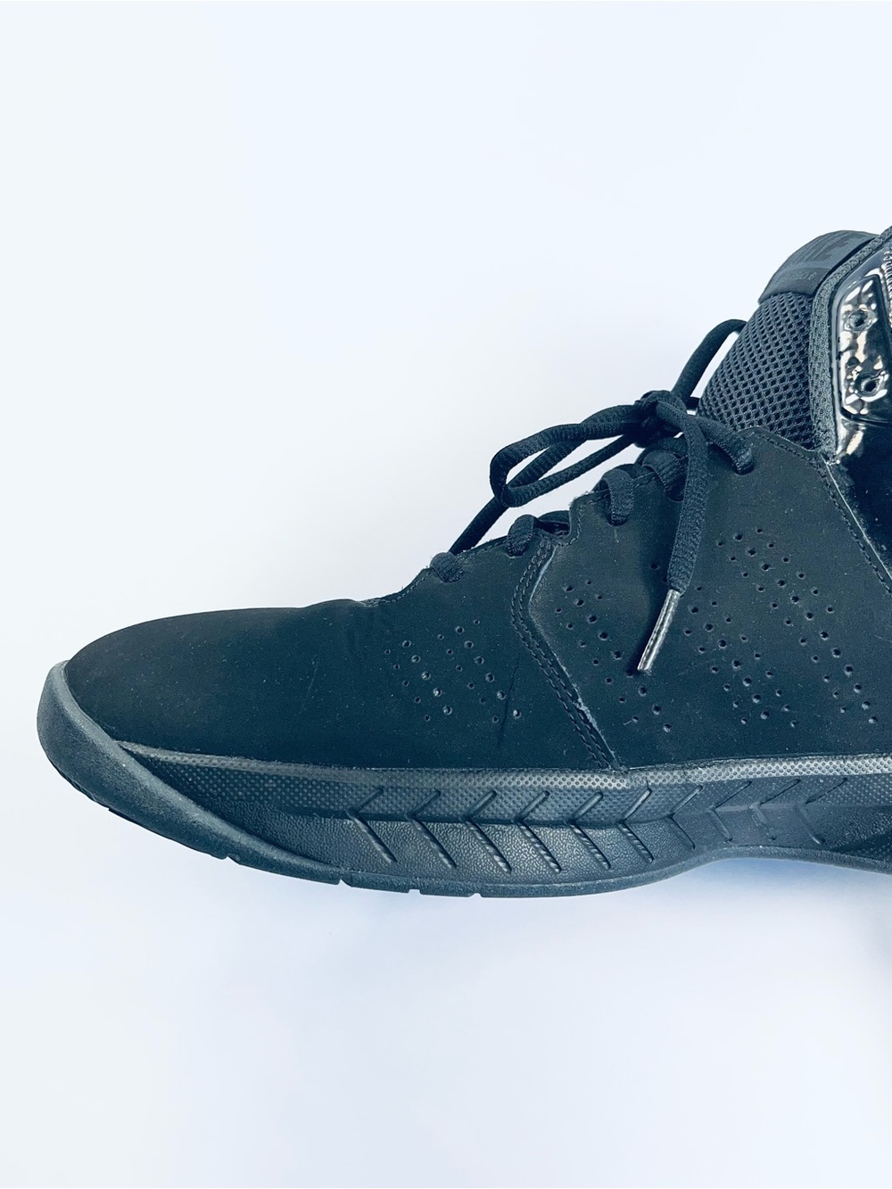 Nike Air Visi PRO 6 Basketball HAM 37 Shoes Men's :13 Black Mid-Top #749168-003 - Picture 8 of 15